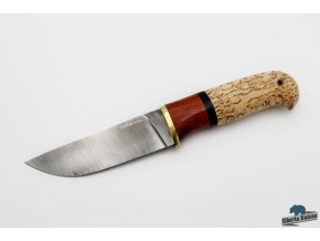 Lovecký nůž z damaškové oceli Hajný 2