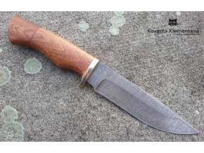 Nůž z damascénské oceli Myslivec