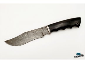 Lovecký nůž z damascenské oceli Dundee