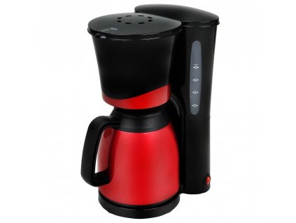 Kávovar KALORIK KA 520.1 R, 800W, termoska 1 l, černo - červená metalíza