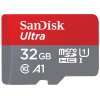 Paměťová karta Sandisk Micro SDHC Ultra Android 32GB UHS-I U1 (120R/20W) + adaptér