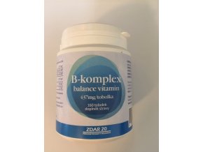 ZDAR 20 B-komplex balance vitamin 160 tobolek