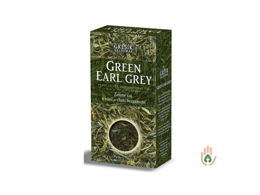 Grešík Pravý zelený čaj Green Earl Grey 70g