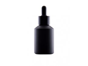 Noid – Skleněná lahvička černý mat + pipeta, 60 ml