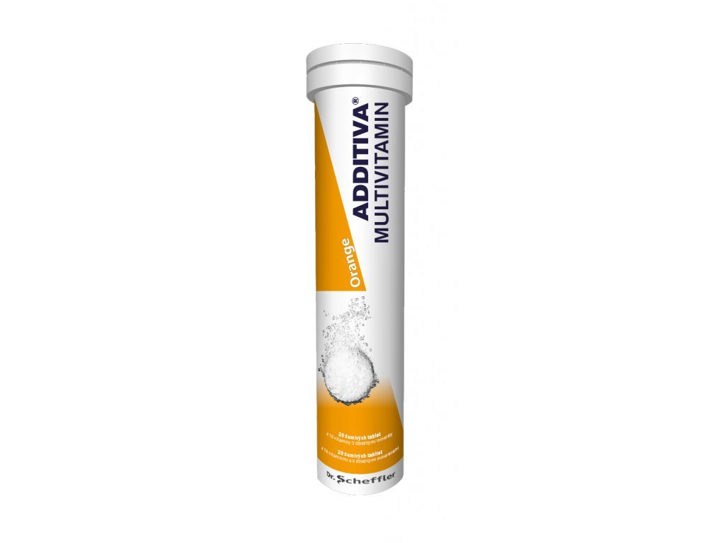 Additiva Multivitamin + Mineral Orange šumivé tablety