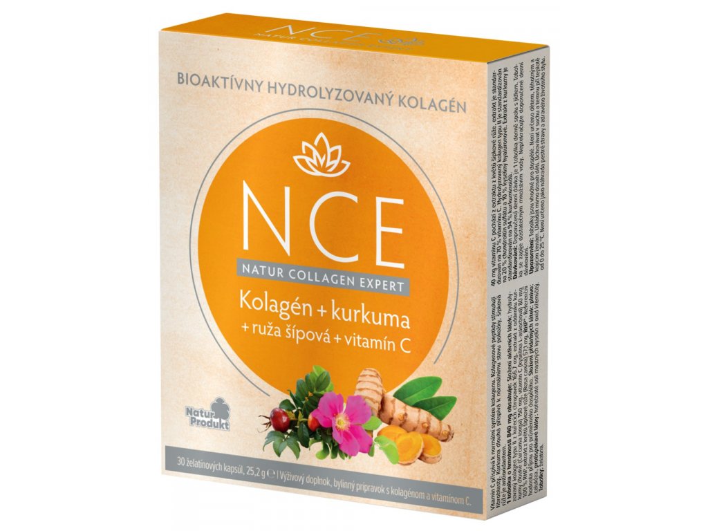 Natur Collagen Expert kurkuma + ruža šípová + vitamín C, 30