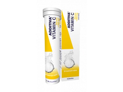 Additiva Vitamin C Zitrone šumivé tablety
