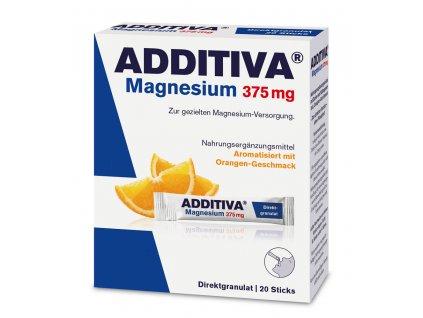 Additiva Magnesium 375 mg, Direct, pomaranč