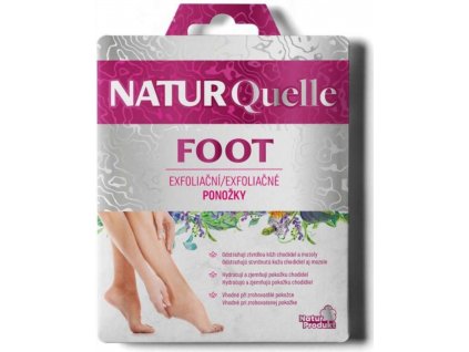 Exfoliačné ponožky Naturquelle foot