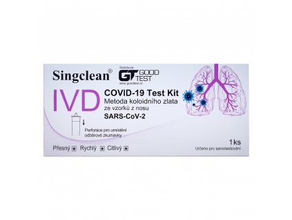 Singclean COVID-19 test antigénový výterový