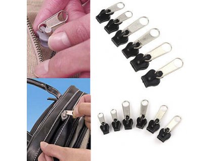 6Pcs Set Universal Instant Repair Fix Zipper Zip DIY