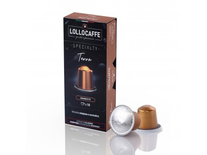 Lollocaffe specialty terra 10ks kapsle nespresso nejkafe cz