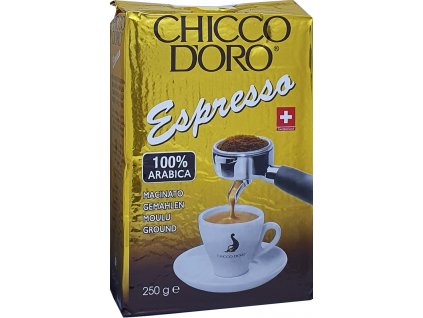 chicco d oro espresso 250g zrno nejkafe cz