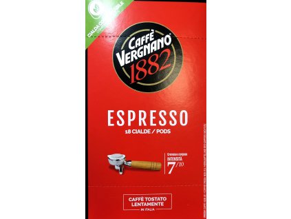 vergnano espresso ese 18 ks nejkafe cz