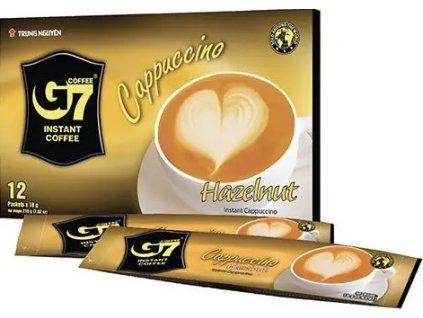 g7 cappuccino hazelnut 216g nejkafe cz