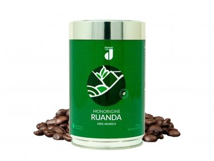 danesi caffe ruanda monorigine 100 arabica 250g zrnkova kava nejkafe cz