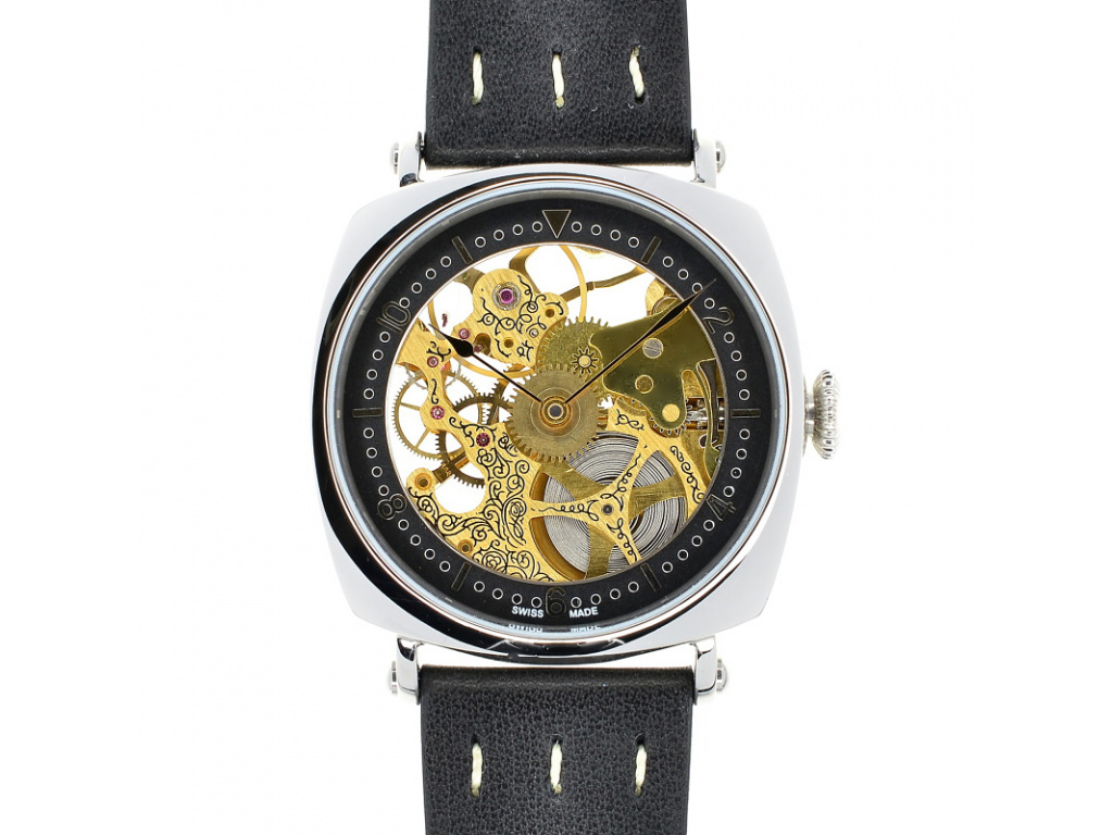 Luxusní skeletonové hodinky California - Swiss / Limitovaná edice 1 kus