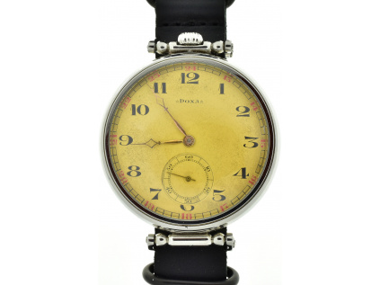 Starožitné původně kapesní hodinky Doxa z r. 1925