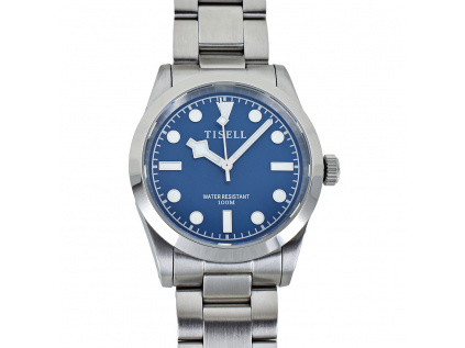 Tisell Watch Snowflake 36 mm blue