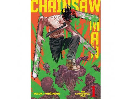 chainsaw man 1 pes a motorova pila 9788076792517