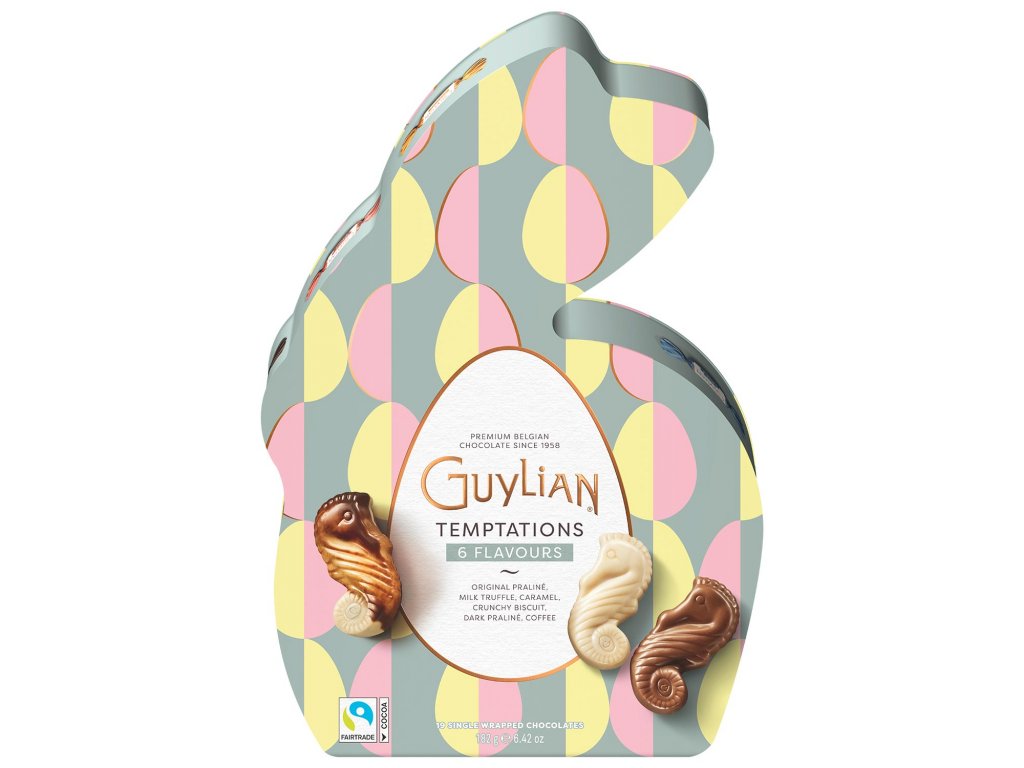 GuyLian Velikonoční zajíček "čokoládové pokušení" 182 g