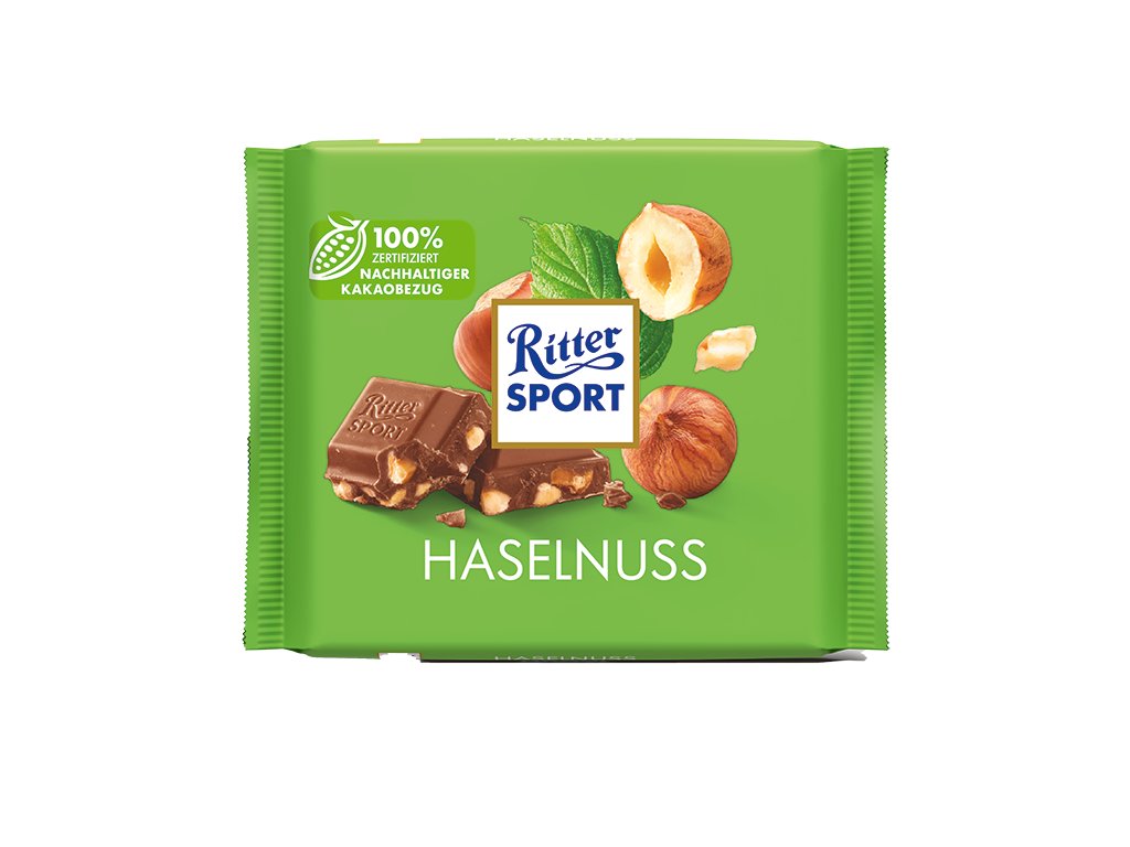 Ritter Sport Nuss Splitter mléčná čokoláda 100 g