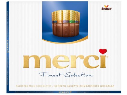 Storck Merci Finest Selection Mléčná čokoláda 250g