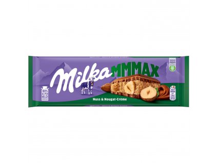 Milka Mmmax s oříškovou a nugátovou náplní 300 g