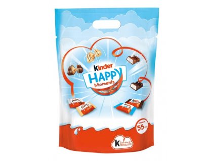 Kinder Happy Moments Mini MIX Maxipack 54 ks, 337 g  - originál z Německa