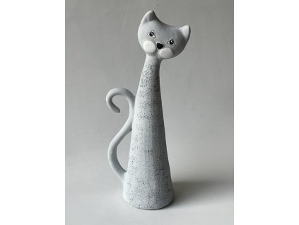 Kočka velká - šedá mramorová