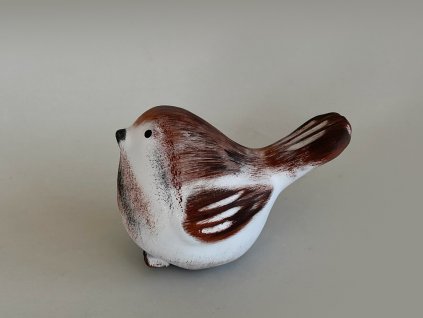 keramicky ptacek vrabec domaci dekorace nase priroda ceska vyroba