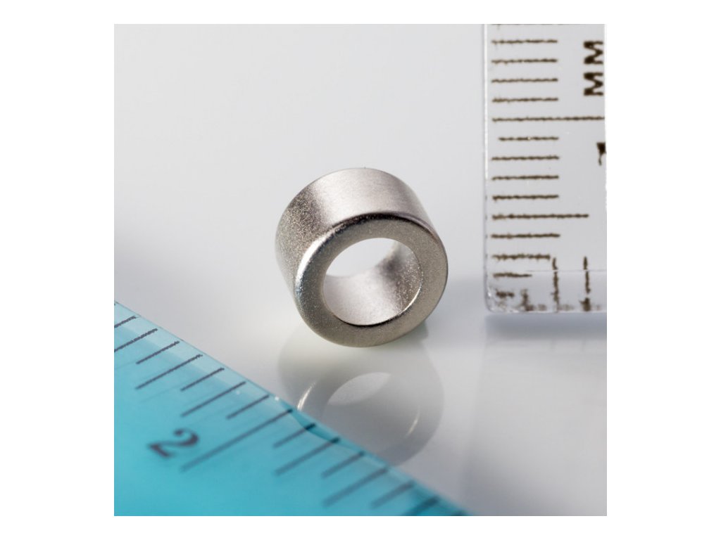 Neodymový magnet mezikruží pr.8x pr.5x5 N 80 °C, VMM8-N45