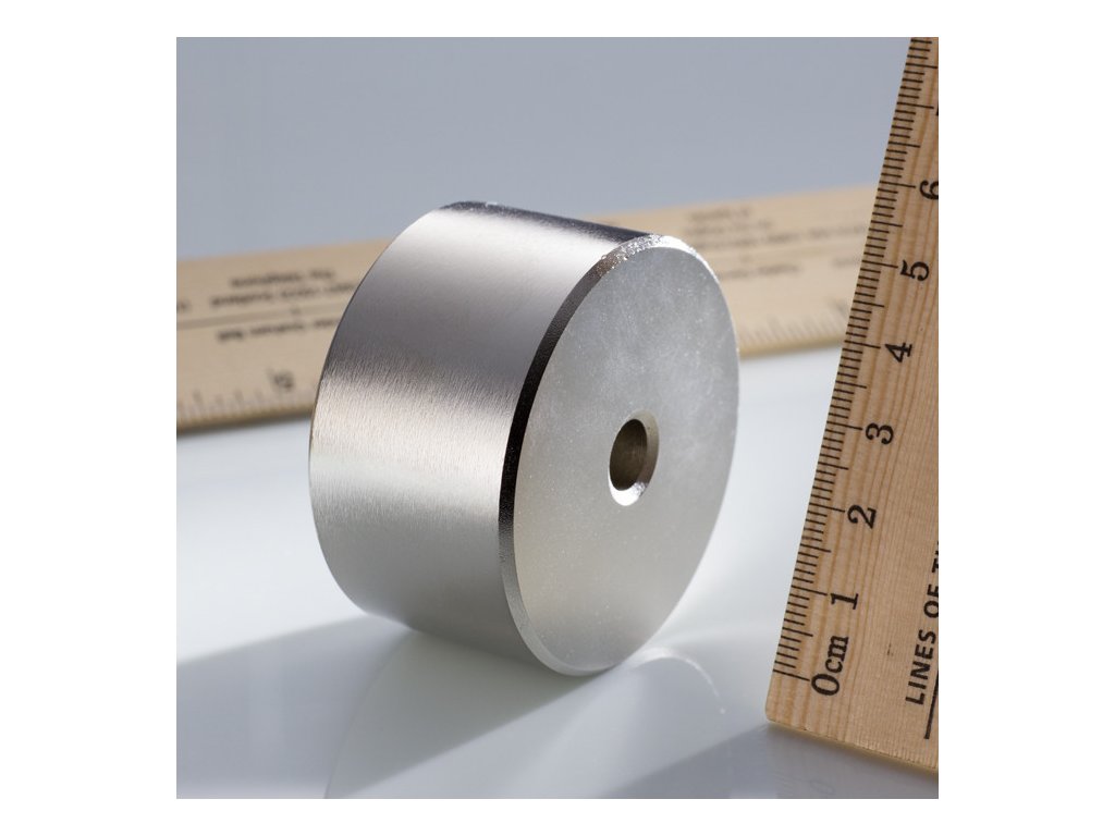 Neodymový magnet mezikruží pr.55x pr.9,1x30 N 80 °C, VMM10-N50