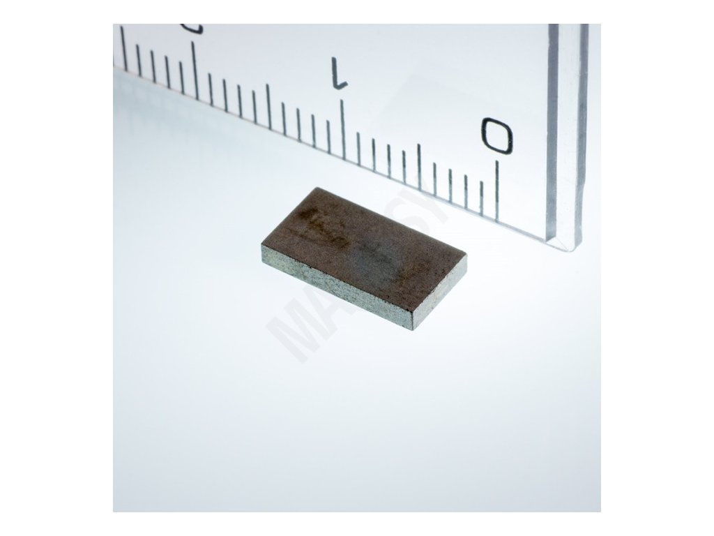 Neodymový magnet kvádr 10x5,5x1,5 P 150 °C, VMM8SH-N45SH