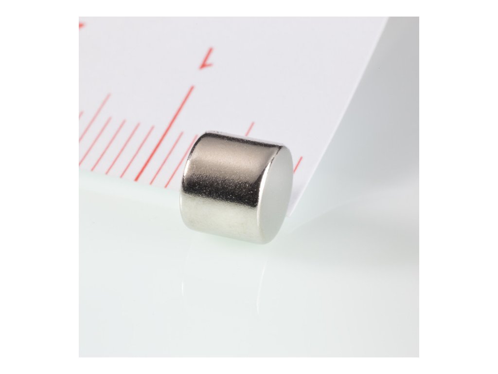 Neodymový magnet válec pr.6x5 N 120 °C, VMM8H-N45H