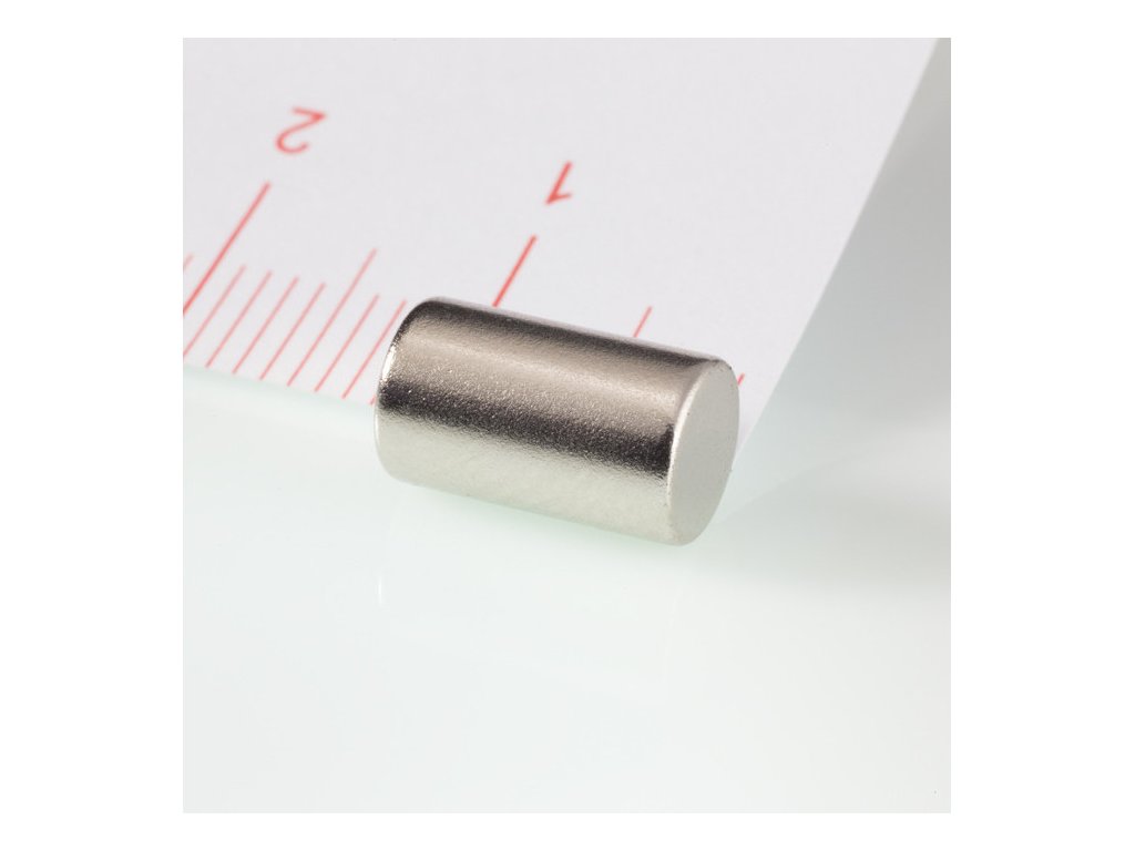 Neodymový magnet válec pr.6x10 N 120 °C, VMM1H-N27H