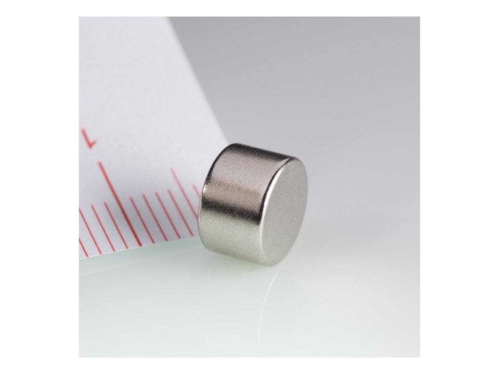 Neodymový magnet válec pr.8x5 N 80 °C, VMM8-N45