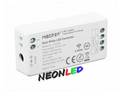 MiBoxer FUT035S RF Smart LED kontrolér pre dvojité biele CCT LED pásy