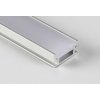 SJ-ALP1908 Hliníkový podlahový profil pre LED, Strieborná, Mliečny, 1m