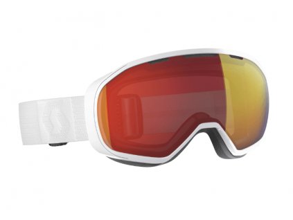 okuliare na lyze a snowboard scott fix white enhancer red chrome
