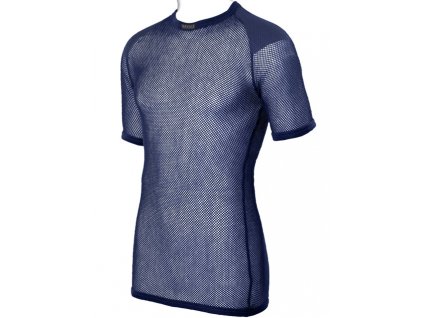 Tričko Brynje Super Thermo T-shirt s podšitými ramenami - modré (Veľkosť L)