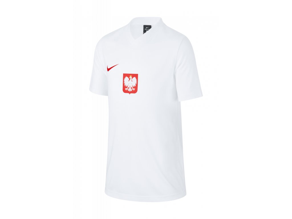 Tričko Nike Polsko Breathe Football Top domácí Junior 2020 (Velikost L)