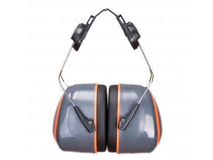 Prilbové chrániče sluchu HV Extreme šedo-oranžové