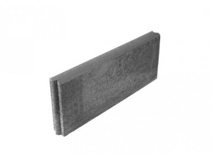 Betonový obrubník parkový 50 x 5 x 20 cm HRONEK šedá 1 ks
