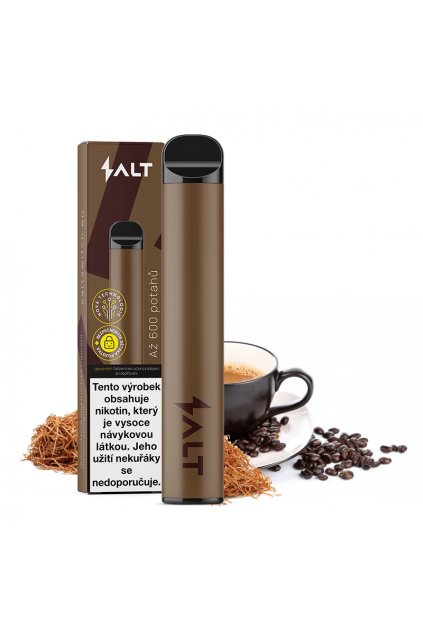 Salt 600 Tobacco Coffee jednorazova e cigareta min