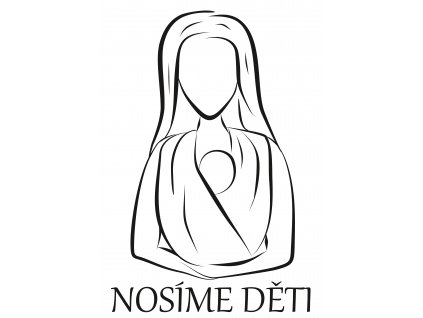 Logo ND černé s nadpisem bílé pozadí