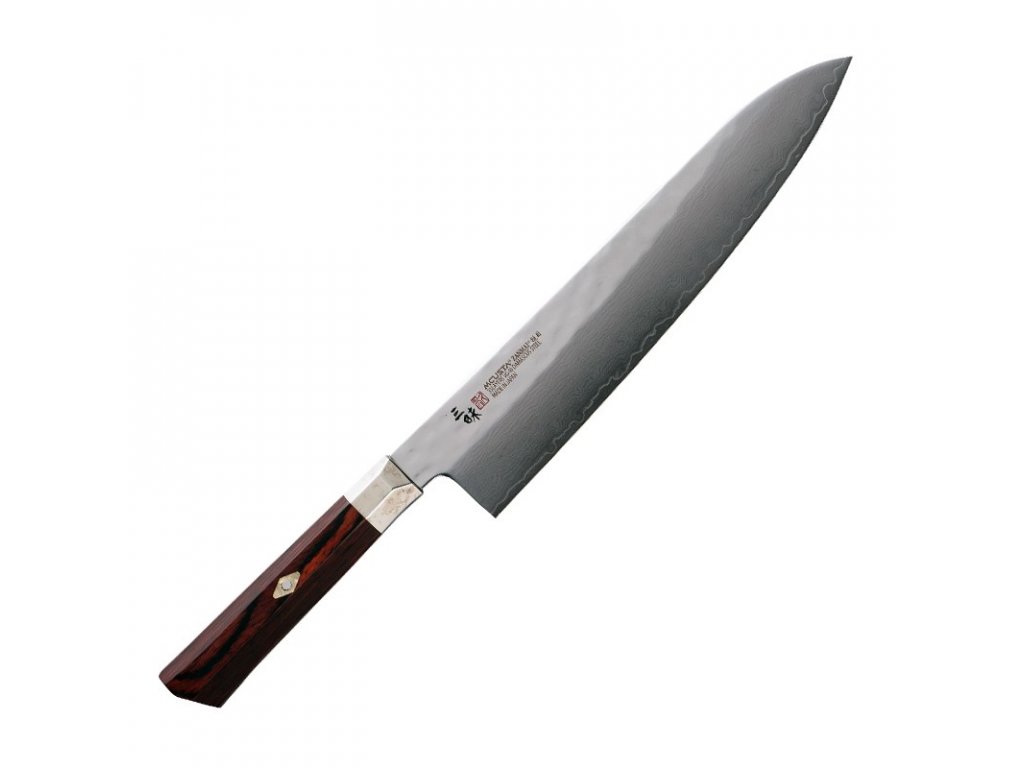nůž šéfkuchařský Gyuto 24cm MCUSTA ZANMAI Supreme Hammered
