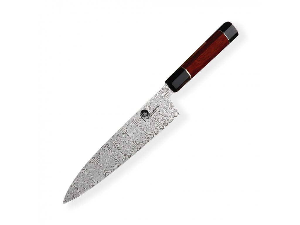 nůž Gyuto / Chef 8,5" Dellinger Octagonal Full Damascus