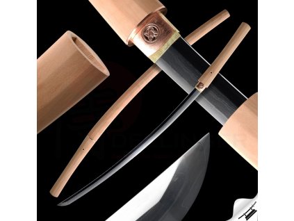 Shirasaya 保存拵 Japanese Sword - Folded Steel, Yokote - Real Suguha Hamon