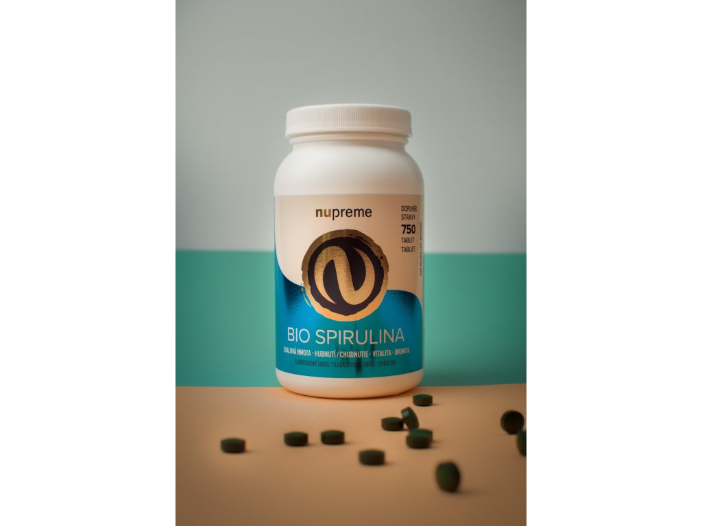 Spirulina 750 tbl BIO NUPREME Obrázek
